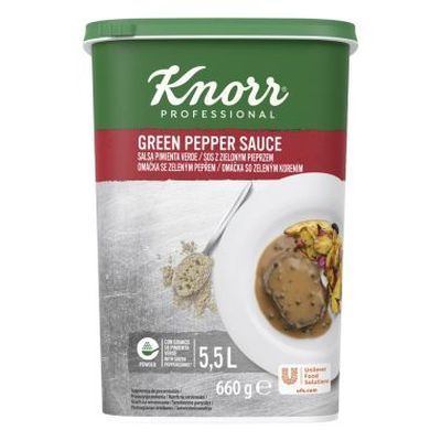 Green pepper sauce Knorr, 660 g
